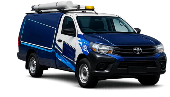 Our drain service van out on a Yarrawarrah job